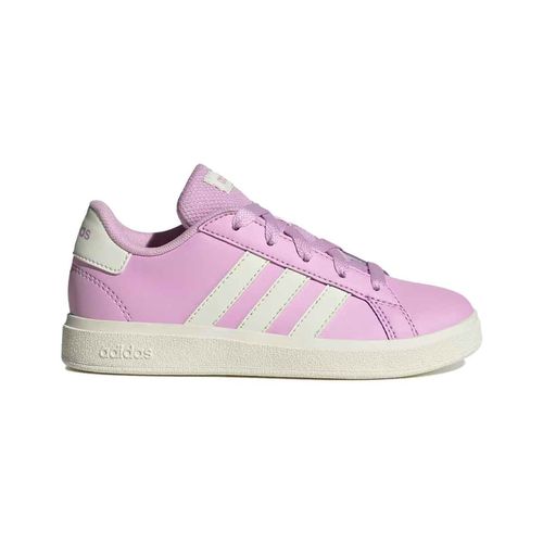 Tenis casual Adidas lila para niña JR5109