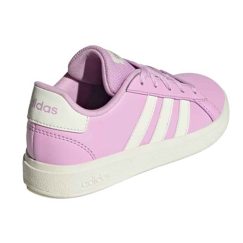 Tenis casual Adidas lila para niña JR5109