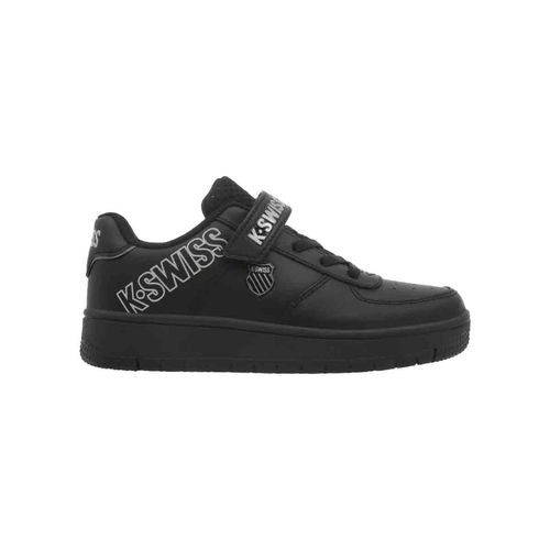 Tenis casual Kswiss negro para niño 5K020011
