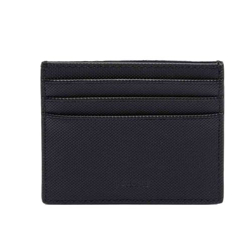 Tarjetero Lacoste para caballero negro nh4420hc-000