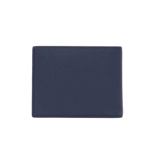 Cartera Lacoste para caballero azul nh1407fg
