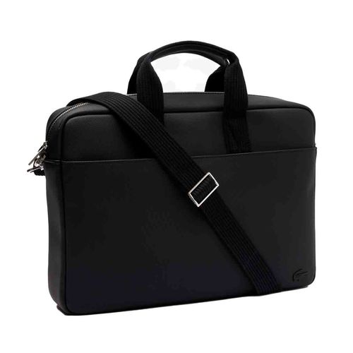 Portafolio Lacoste para caballero negro nh4429hc-000