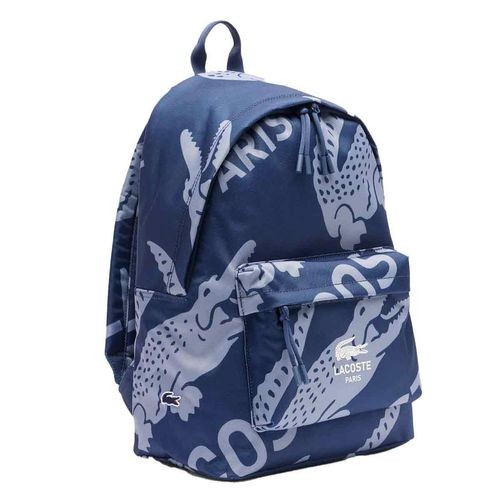 Mochila Lacoste para caballero azul nu4969nz-q95