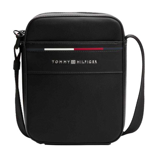 Mariconera Tommy Hilfiger para caballero negro am0am13196-bds