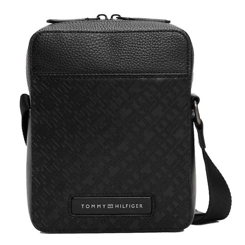Mariconera Tommy Hilfiger para caballero negro am0am13210-bds