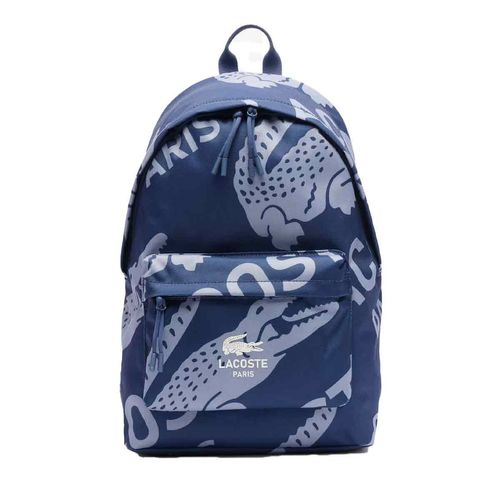 Mochila Lacoste para caballero azul nu4969nz-q95