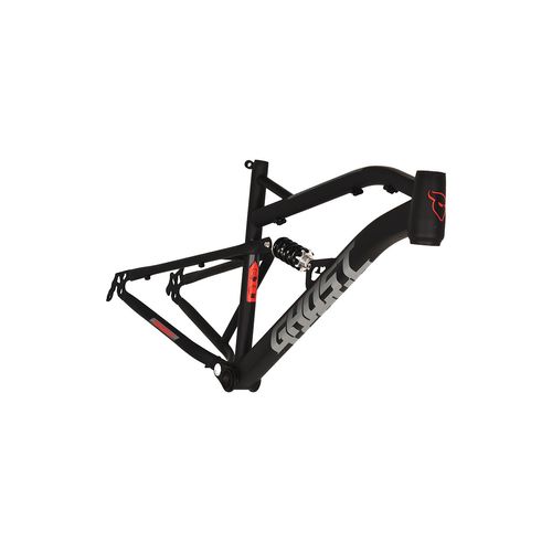 Cuadro para bicicleta Ghost mtb r26 negro con suspensión revenge