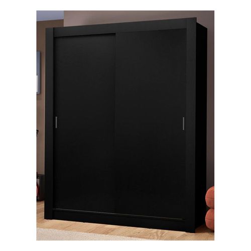 Closet Madesa 2 puertas 2 cajones negro dallas