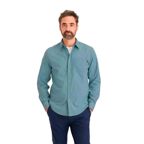 Camisa Dockers azul para caballero 52669-0461