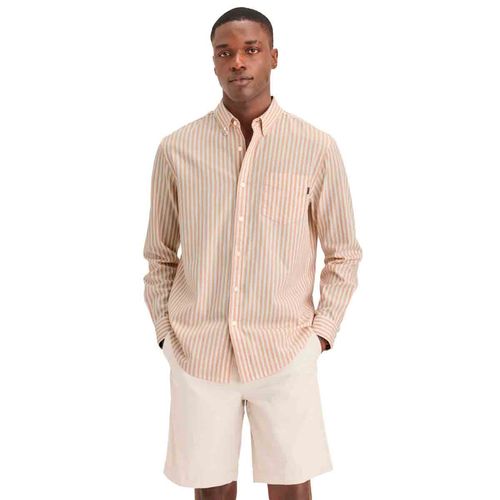Camisa Dockers café para caballero A3139-0063