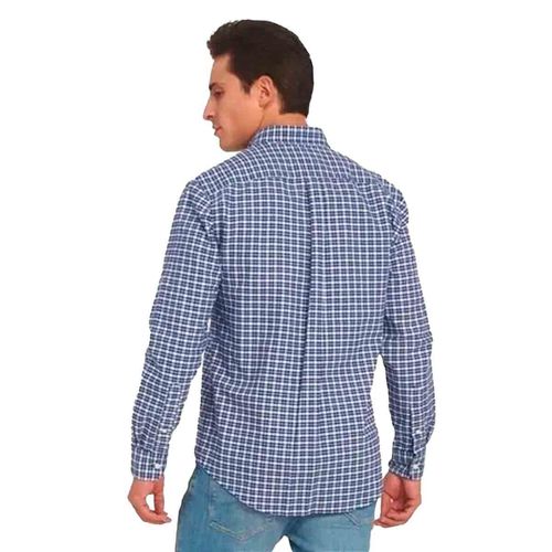 Camisa Tommy Hilfiger azul para caballero MW0MW38578-0MS