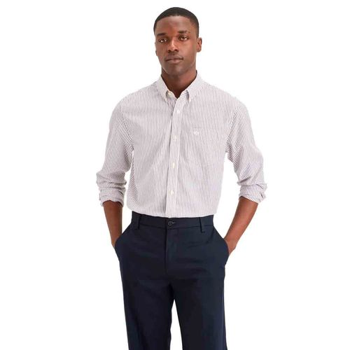 Camisa Dockers blanco para caballero A4252-0087