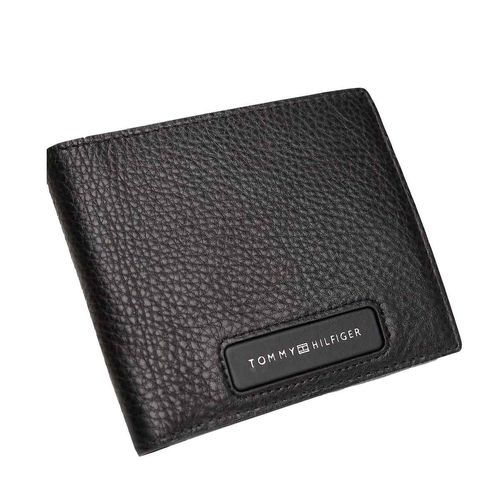 Cartera Tommy Hilfiger para caballero negro am0am13252-bds