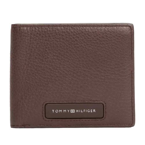 Cartera Tommy Hilfiger para caballero café am0am13252-gb6