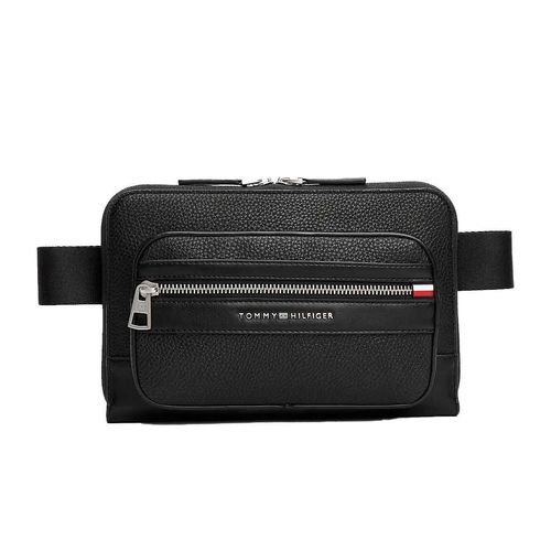 Riñonera Tommy Hilfiger para caballero negro am0am13352-bds