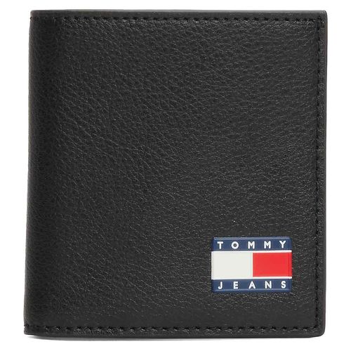 Cartera Tommy Hilfiger para caballero negro am0am13372-bds