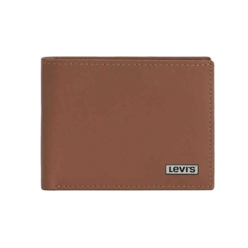 Cartera bifold Levis para caballero café 87522-0182