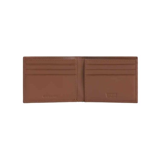 Cartera bifold Levis para caballero café 87522-0182