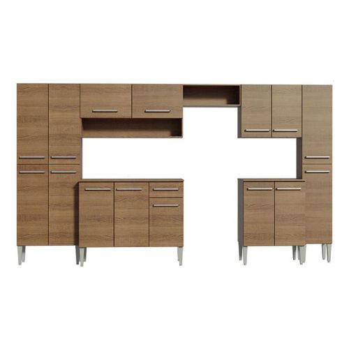 Cocina integral Madesa 325cm emilly marron joy 01