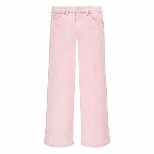Pantalón de mezclilla Levis rosa para niña 41K420