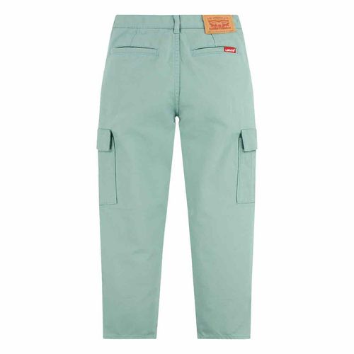 Pantalón de mezclilla Levis verde para niña 31K815