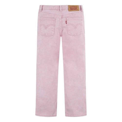 Pantalón de mezclilla Levis rosa para niña 31K420