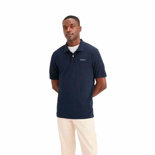 Playera tipo polo Dockers azul para caballero A1159-0111
