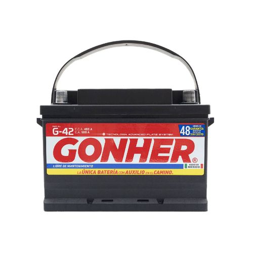 Batería para automóvil Gonher negro g-42-400