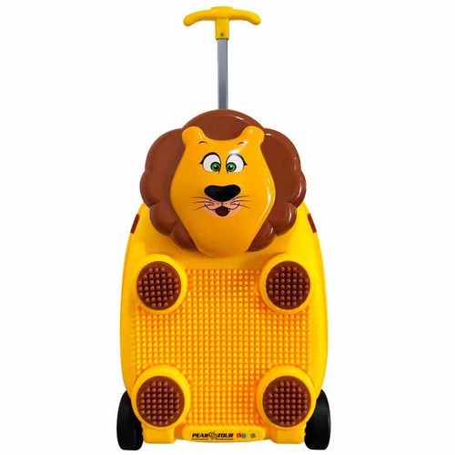 Maleta chica Peak Tour 18" amarillo lionkidsbloques