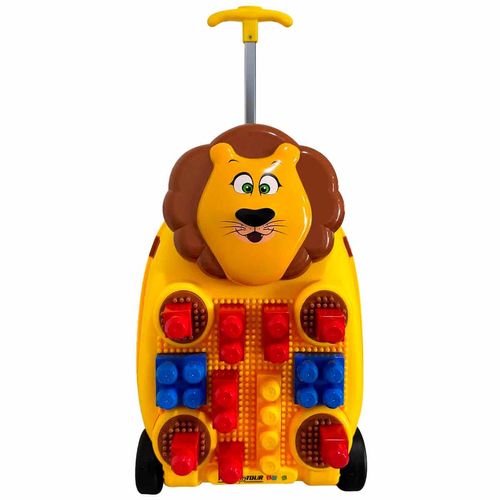 Maleta chica Peak Tour 18" amarillo lionkidsbloques