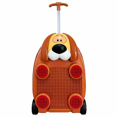 Maleta chica Peak Tour 18" café dogkidsbloques