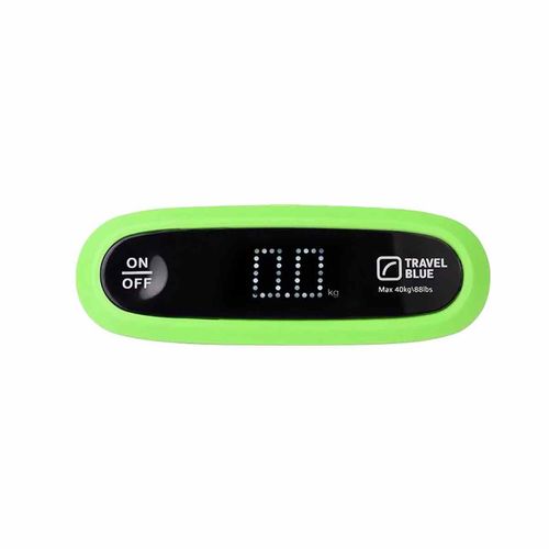 Bascula digital Travel Blue para viaje verde 584