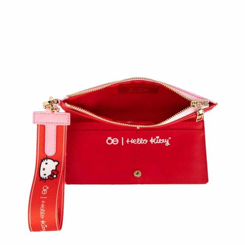 Cartera flap grande Cloe para dama rosa r2bip25294ros