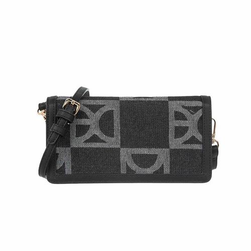 Cartera flap grande Cloe para dama negro 2bicv25240neg