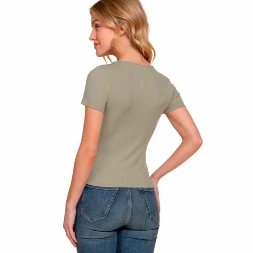 Blusa Active Usa verde para dama T11488C
