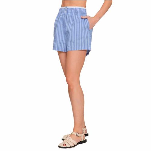 Short Active Usa azul para dama P14405