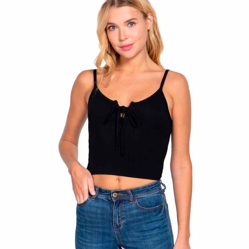 Blusa Active Usa negro para dama T12939