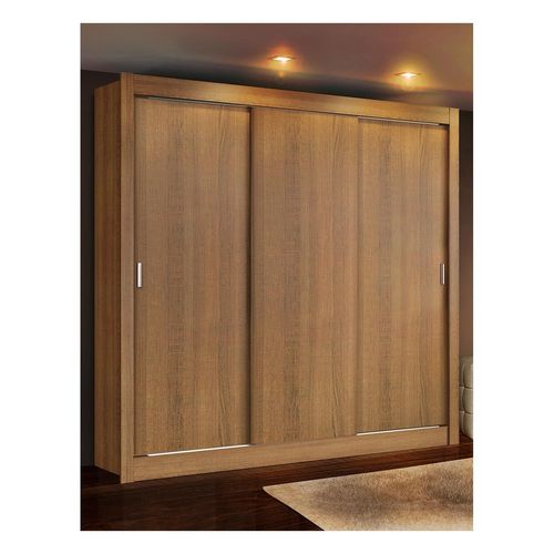 Closet Madesa 3 puertas marron doble monaco