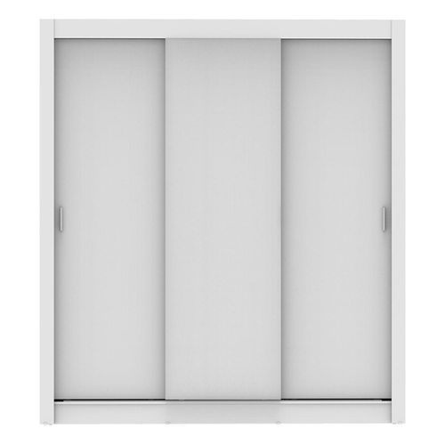 Closet Madesa lyon plus 3 puertas 4 cajones blanco lyon plus