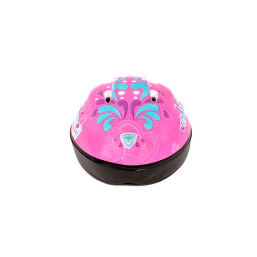 Paquete de 5 cascos protección infantil para bicicleta Veloci rodada 12 corazones