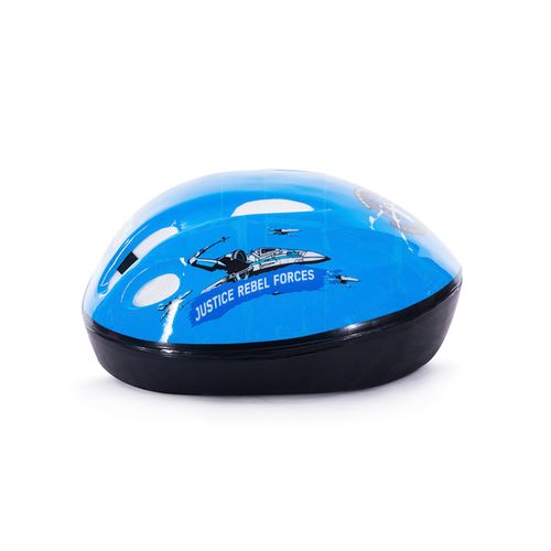 Paquete de 5 cascos protección infantil para bicicleta Veloci rodada 12 star wars