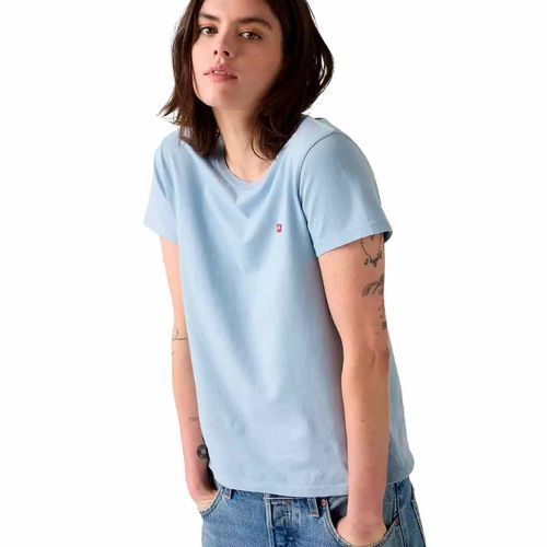 Playera Levis Misses azul para dama 39185-0398