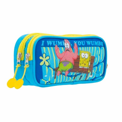 Cartuchera de Bob Esponja azul para niño BOB010-PC014A