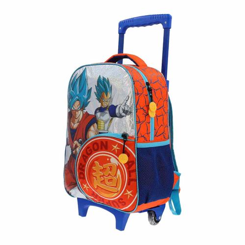 Mochila con ruedas de Dragon Ball multicolor para niño DBS139-BP135T