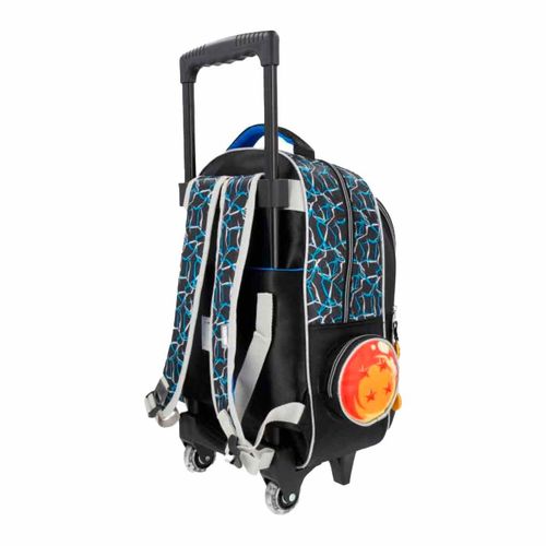 Mochila con ruedas de Dragon Ball azul para niño DBS142-BP141T