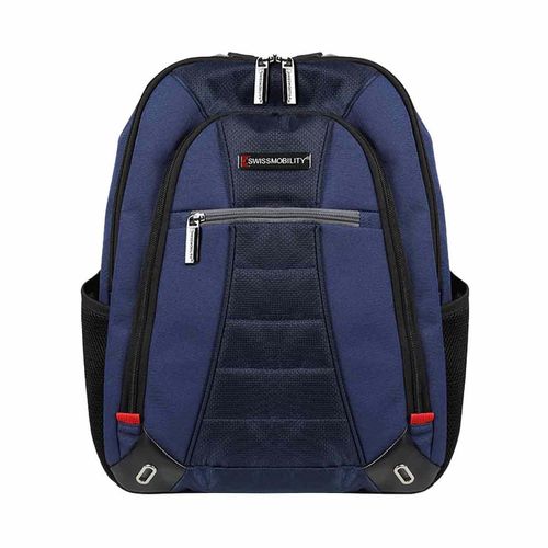 Mochila portalaptop Swissmobility 17" azul nsb10710