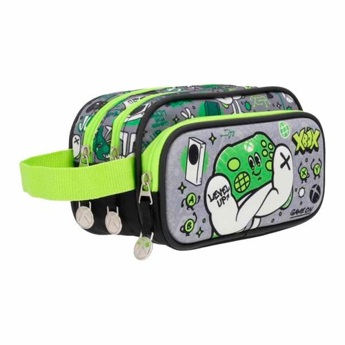 Cartuchera Xbox gris para niño XBX017-PC059A