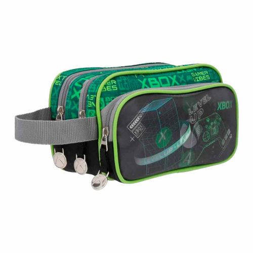 Cartuchera Xbox verde para niño XBX018-PC059A