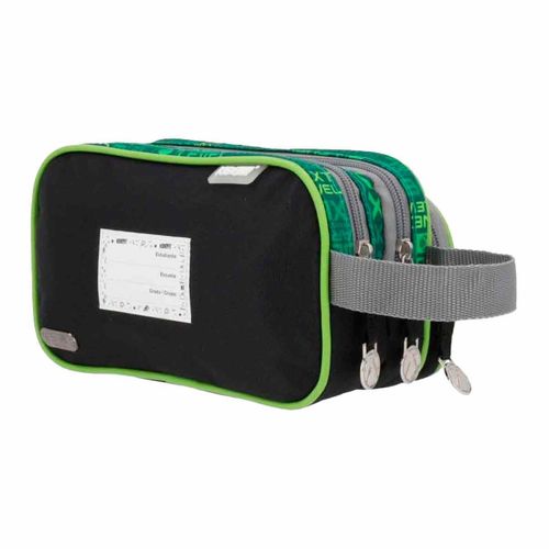 Cartuchera Xbox verde para niño XBX018-PC059A