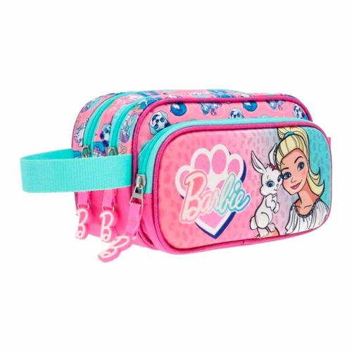 Cartuchera Barbie rosa para niña BRB086-PC059A